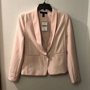 Forever 21 blush blazer NWT